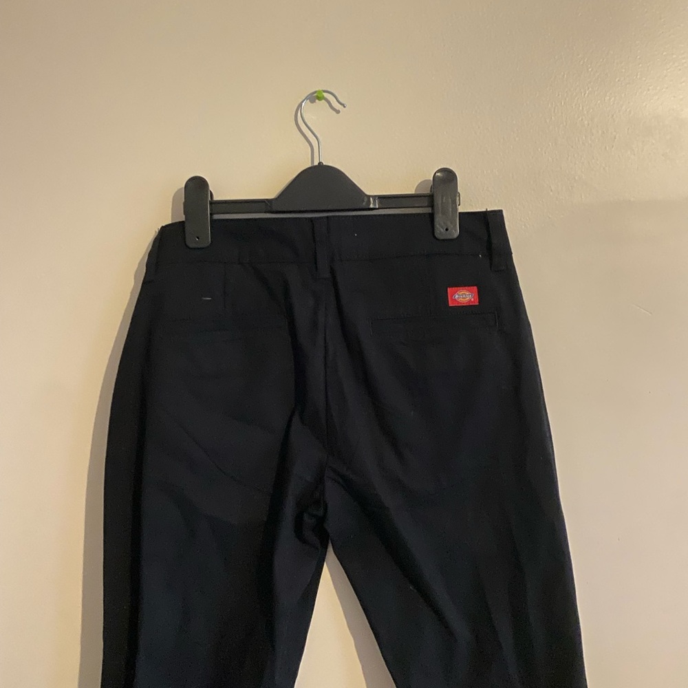dickies women black pants
